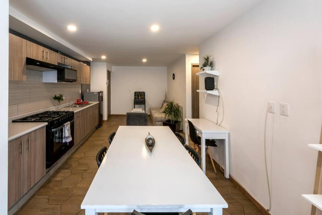 멕시코 시 Departamento Completo En El Centro De Cdmx 아파트 외부 사진